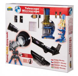 Dromader Teleskop + mikroskop Zestaw EDUKACYJNY
