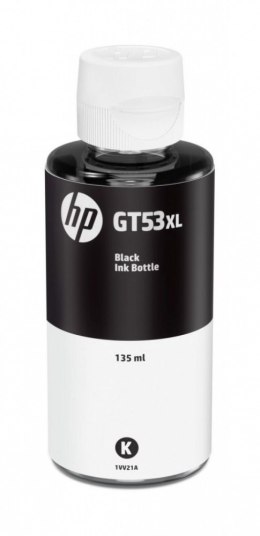 Wkład HP oryginalny do drukarki atramentowej GT53XL GT53 Black 135ml ~6000str. A4 1VV21AE X4E40AE oryginalny
