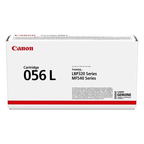 Canon oryginalny toner 056 L BK, 3006C002, black, 5100s