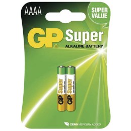 Bateria alkaliczna, AAAA, AAAA, 1.5V, GP, blistr, 2-pack, specjalny