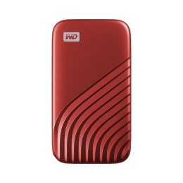DYSK PRZENOŚNY WD My Passport SSD 500GB Red (1050/1000 MB/s)