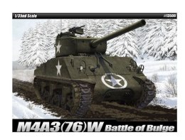 Academy Model do sklejania M4A3(76)W US Army Battle of Bulge