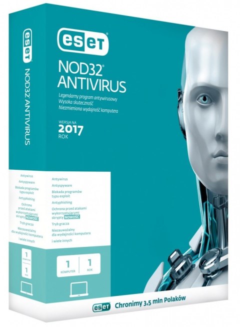 ESET NOD32 Antivirus BOX 1U 24M ENA-N-2Y-1D