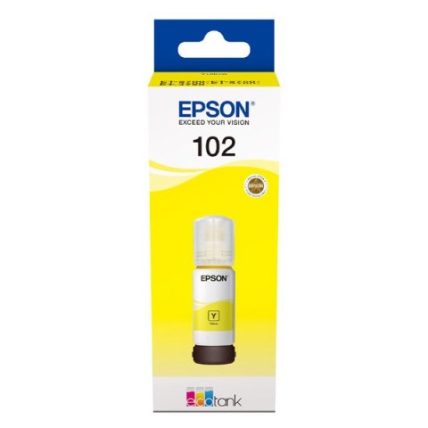 Epson ET103 oryginalny ink / tusz C13T00S44A, 103, yellow, 65ml, Epson EcoTank L3151, L3150, L3111, L3110