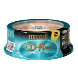 MAXELL CD-R 700MB MUSIC AUDIO XL-II 80 MIN CAKE*25 628529.00.CN