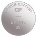 Bateria litowa, CR1616, CR1616, 3V, GP, blistr, 1-pack
