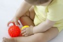Hencz Toys Piłka sensoryczna do masażu pomarańczowa