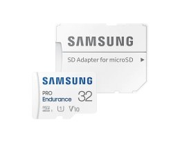 Samsung Karta pamięci microSD MB-MJ32KA/EU Pro Endurance 32GB (100/40 MB/s) + Adapter + natychmiastowa wysyłka do godziny 18