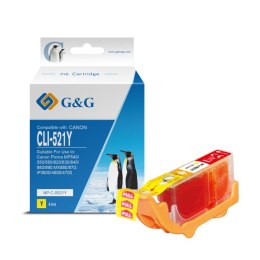 G&G kompatybilny ink / tusz z CLI521Y, NP-C-0521Y, 2936B001, yellow, 8.4ml