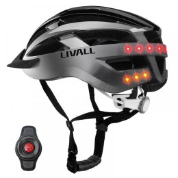 Kask rowerowy Livall MT1Neo Intercom/BT/LED/SOS Rozm.54-58cm szary