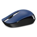 Mysz bezprzewodowa, Genius NX-7007, czarno-niebieski, optyczna, 1200DPI
