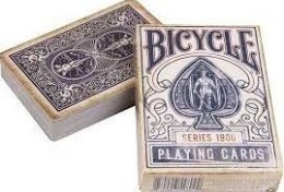 Bicycle Karty 1900 Talia niebieska
