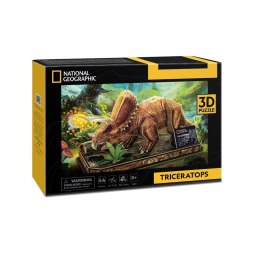Cubic Fun Puzzle 3D National Geographic - Triceratops