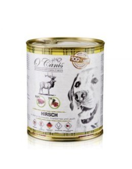 O'CANIS Jeleń z kaszą gryczaną - mokra karma dla psa - 800 g