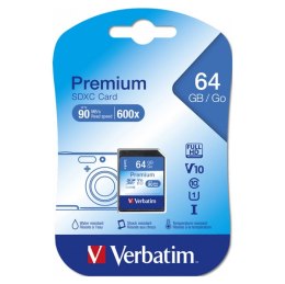 Verbatim microSDXC Flash Card, 64GB, SDXC, 44024, do archiwizacji danych