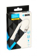 IBOX HUB 4-PORTOWY USB3.0 + USB 2.0, SLIM