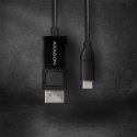 AXAGON RVC-DPC Konwerter/kabel USB-C -> DisplayPort 1,8m, 4K/60HZ