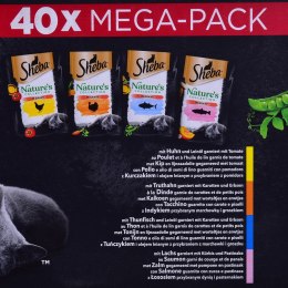 SHEBA Nature's Collection Mix - mokra karma dla kota - 40x85 g