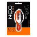 Neo Tools Narzędzie wielofunkcyjne - multitool, hliník, 100mm, 3w1, nóż, widelec, łyżka