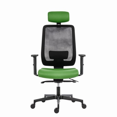 Powerton Ergonomiczny fotel biurowy Lucie, Zielony