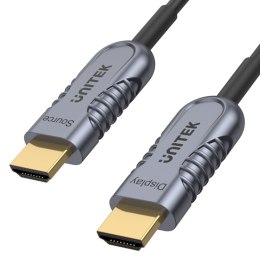 Unitek kabel optyczny HDMI 2.1 AOC 8K 120Hz 100 m