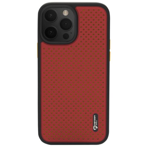 PanzerShell Etui Air Cooling do iPhone 13 Pro Max czerwone