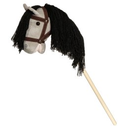 Tootiny Koń na kiju Hobby Horse szary z lejcami 80cm