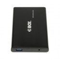 Obudowa IBOX HD-02 ZEW. 2,5" USB 3.0 IEU3F02 (2.5"; USB 3.0; Aluminium; kolor czarny)