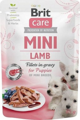 BRIT Care Mini Puppy Lamb - mokra karma dla psa - 85 g