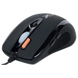 Mysz przewodowa, A4Tech X-710BK, czarna, optyczna, 2000DPI
