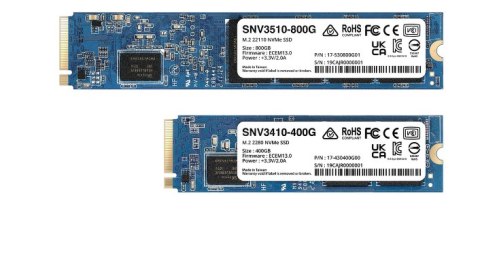 Synology SNV3510-800G | dysk M.2 NVMe SSD o pojemności 800GB (M.2 22110) serii Enterprise