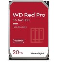 Dysk HDD WD Red Pro WD201KFGX (20 TB ; 3.5"; 512 MB; 7200 obr/min)