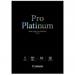 Canon Photo Paper Pro Platinu, PT-101 A4, foto papier, połysk, 2768B016, biały, A4, 300 g/m2, 20 szt., atrament