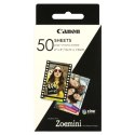 Canon ZINK Photo Paper, ZINK, foto papier, bez marginesu typ połysk, Zero Ink typ 3215C002, biały, 5x7,6cm, 2x3", 50 szt., termo