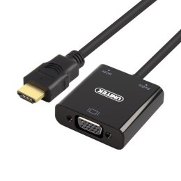 Unitek Adapter HDMI to VGA + AUDIO; Y-6333