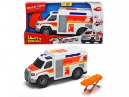 Dickie Ambulans biały 30 cm