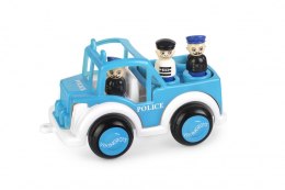 Dante Pojazd Jeep Policja z figurkami Jumbo Viking Toys