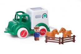 Dante Pojazd do transportu koni z figurkami Jumbo Viking Toys
