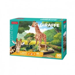 Cubic Fun Puzzle 3D Zwierzęta - Żyrafa