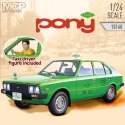 Academy Model plastikowy Hyundai Pony gen. 1 Taxi 1/24