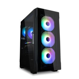 Zalman Obudowa I3 Neo TG Mid Tower RGB 4xwentylator, czarna