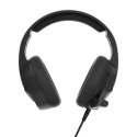 Marvo H8618, słuchawki z mikrofonem, regulacja głośności, czarna, 2.0, podświetlane, USB