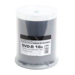 TRAXDATA RITEK DVD-R 4,7GB 16X PRINTABLE PRO HIGH-RES CAKE*100 907C1016IPROP