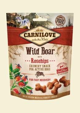 CARNILOVE Fresh Crunchy Dzik z dziką różą - przysmak dla psa - 200 g