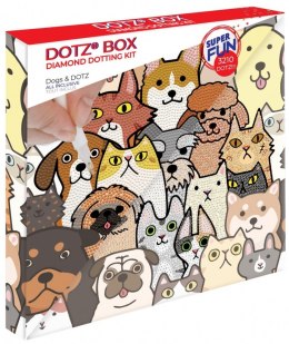 Dante Zestaw Diamond Dotz - Psy i Koty pudełko