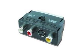 Dwukierunkowy adapter SCAR/RCA/S-VIDEO Gembird