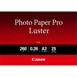 Canon LU-101 Photo Paper Pro Luster, LU-101, foto papier, połysk, 6211B026, biały, A2, 16.54x23.39
