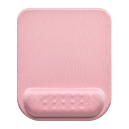Podkładka pod mysz i nadgarstek, Powerton Ergoline Pastel Edition, ergonomiczna, różowa, piana, Powerton