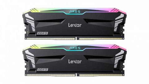 Lexar Pamięć DDR5 ARES RGB Gaming 32GB(2*16GB)/7200 czarna