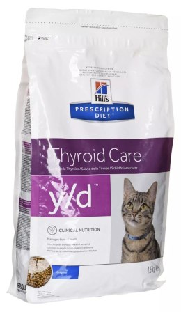 HILL'S Thyroid Care y/d - sucha karma dla kota - 1,5 kg